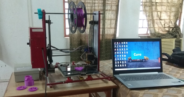 ABIT Mechanical Engineering department provides hands on training to students on different additive manufacturing methods like 3D printing