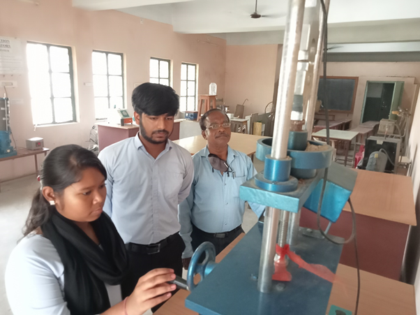 ABIT students conduct different production activities in production engineering laboratory. The students get direct knowledge on casting, joining and machining process.